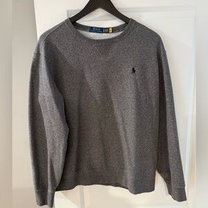Polo Ralph Lauren grey/black Crewneck sweatshirt worn once